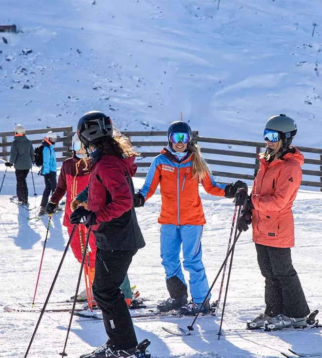 Adult oxygen ski lessons 