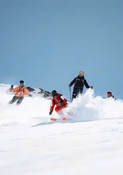 Adult snowboarding lessons in Val Thorens