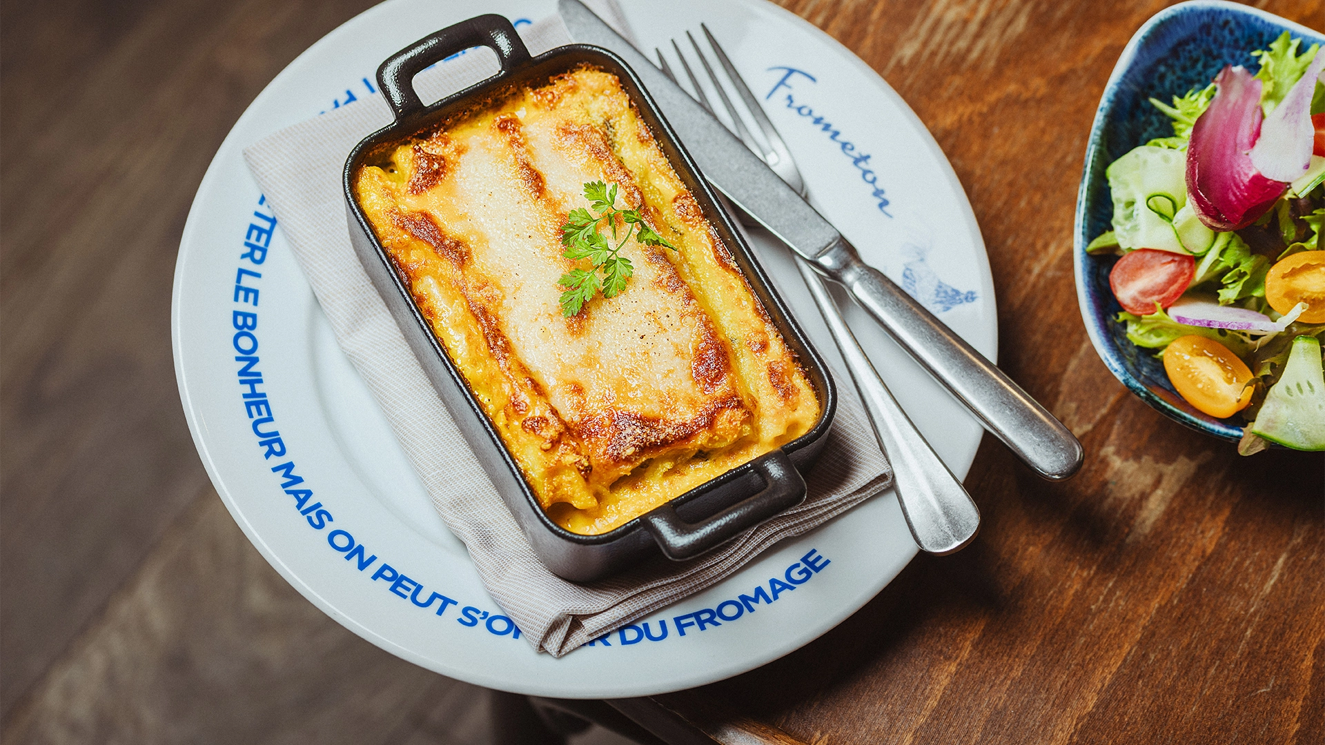 Plat Frometon Chamonix - Cannelloni Ricotta Epinard