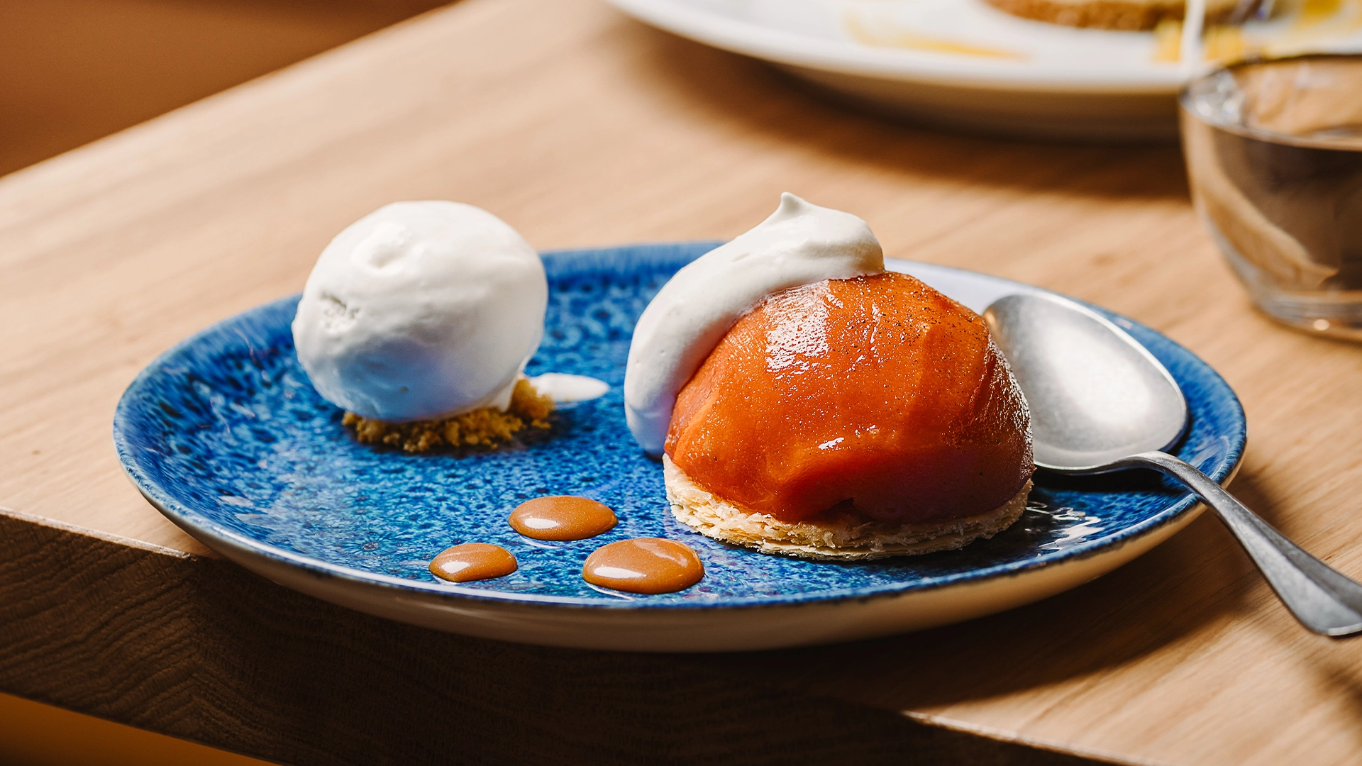 Dessert Frometon Chamonix - Tartin tatin au coings