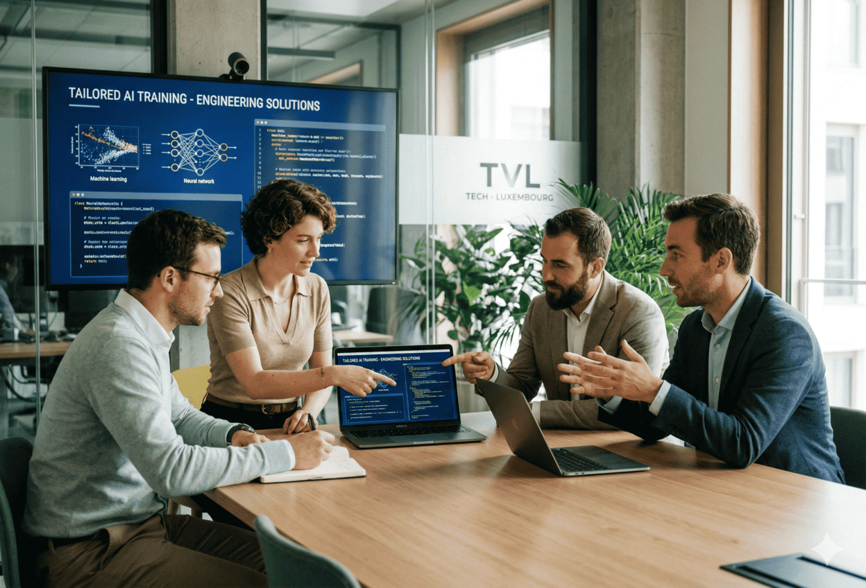 image of an office collaboration scene (for a mobility and transportation)