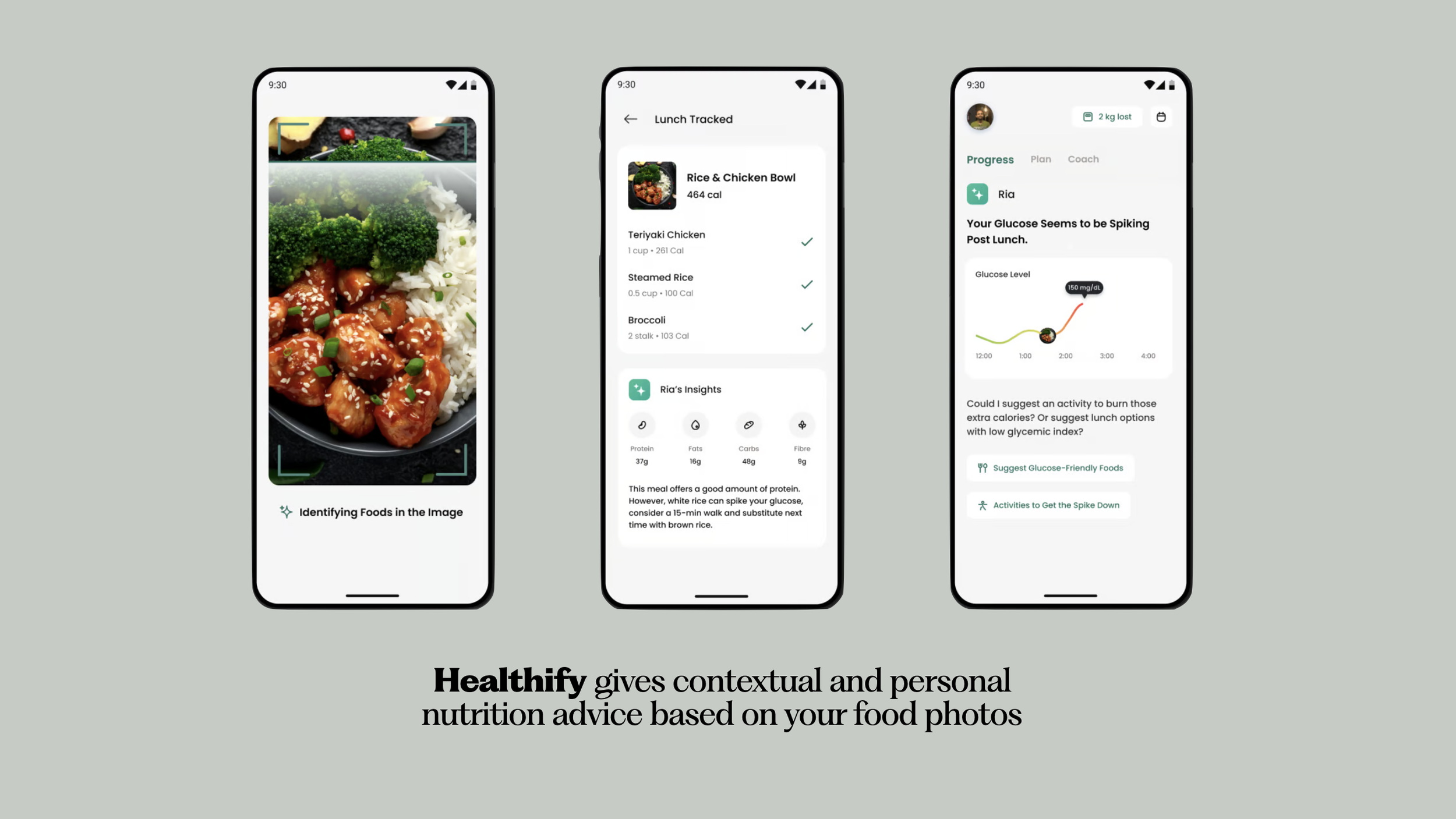Healthify is a multimodal and conversational nutritional coach powered by generative AI