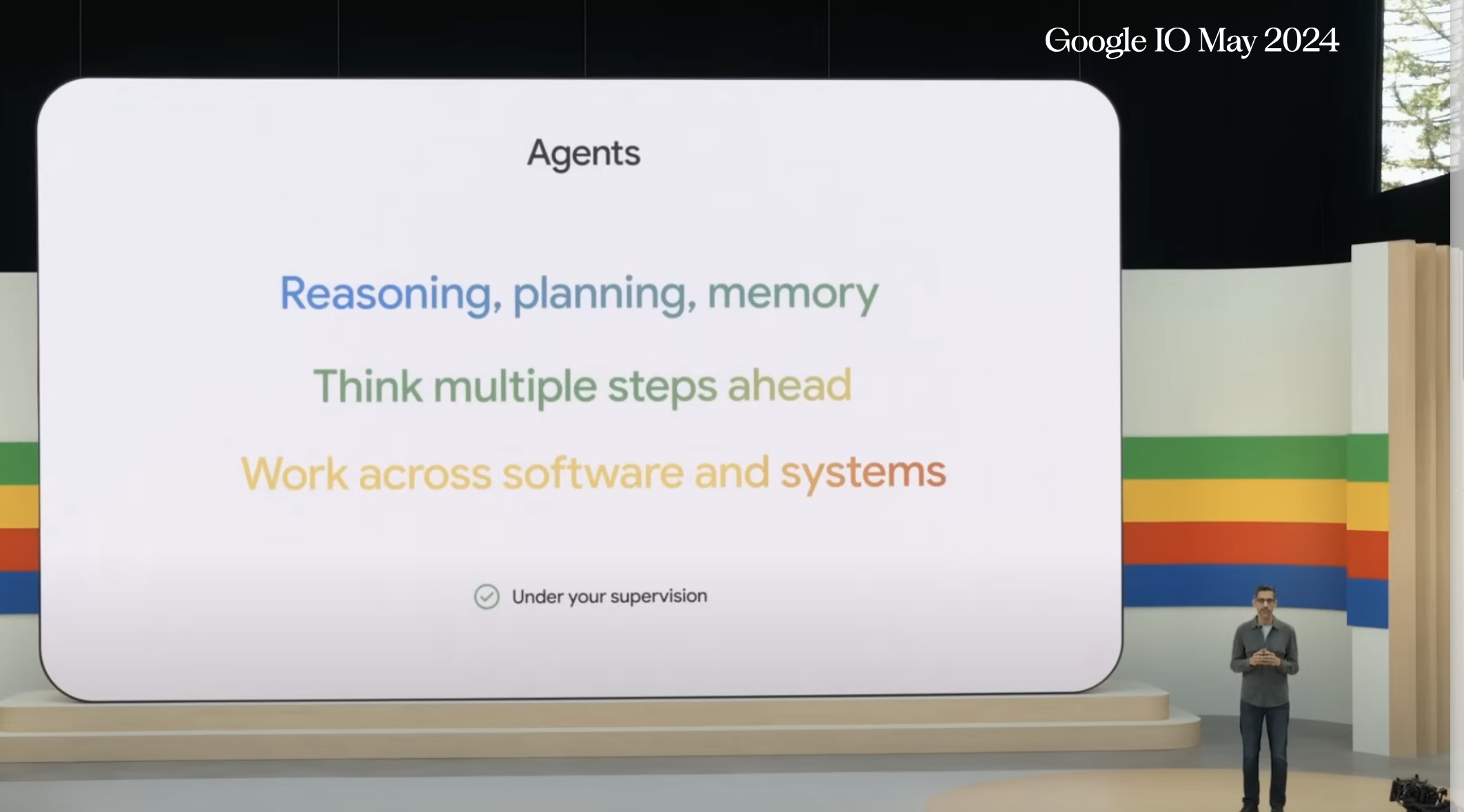 Google leaned heavily on agentive AI experiences in their Google IO a few weeks ago.