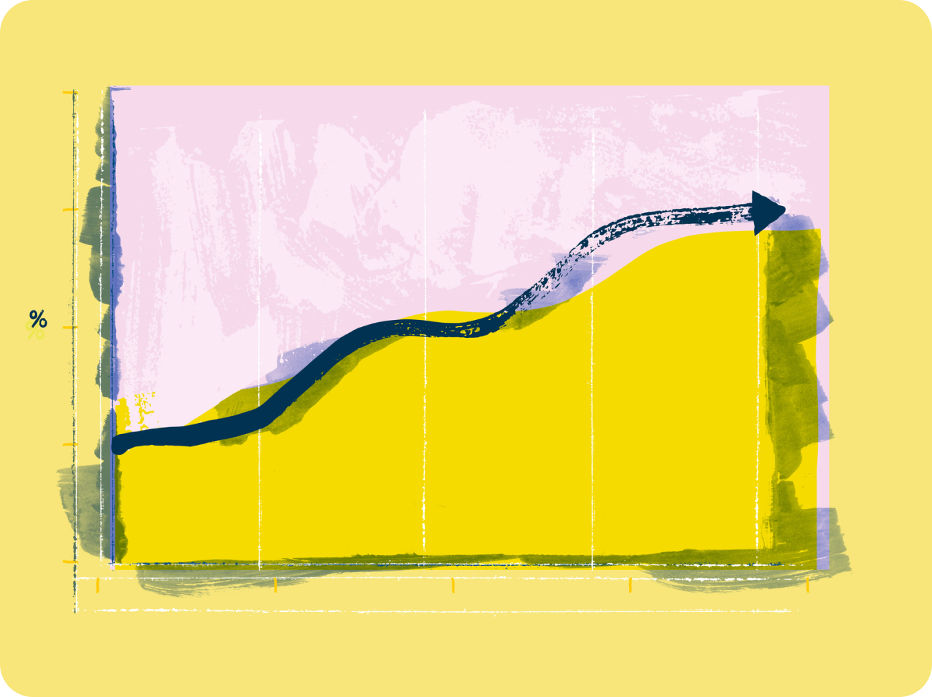 Cover illustration for From bigger to more thoughtful