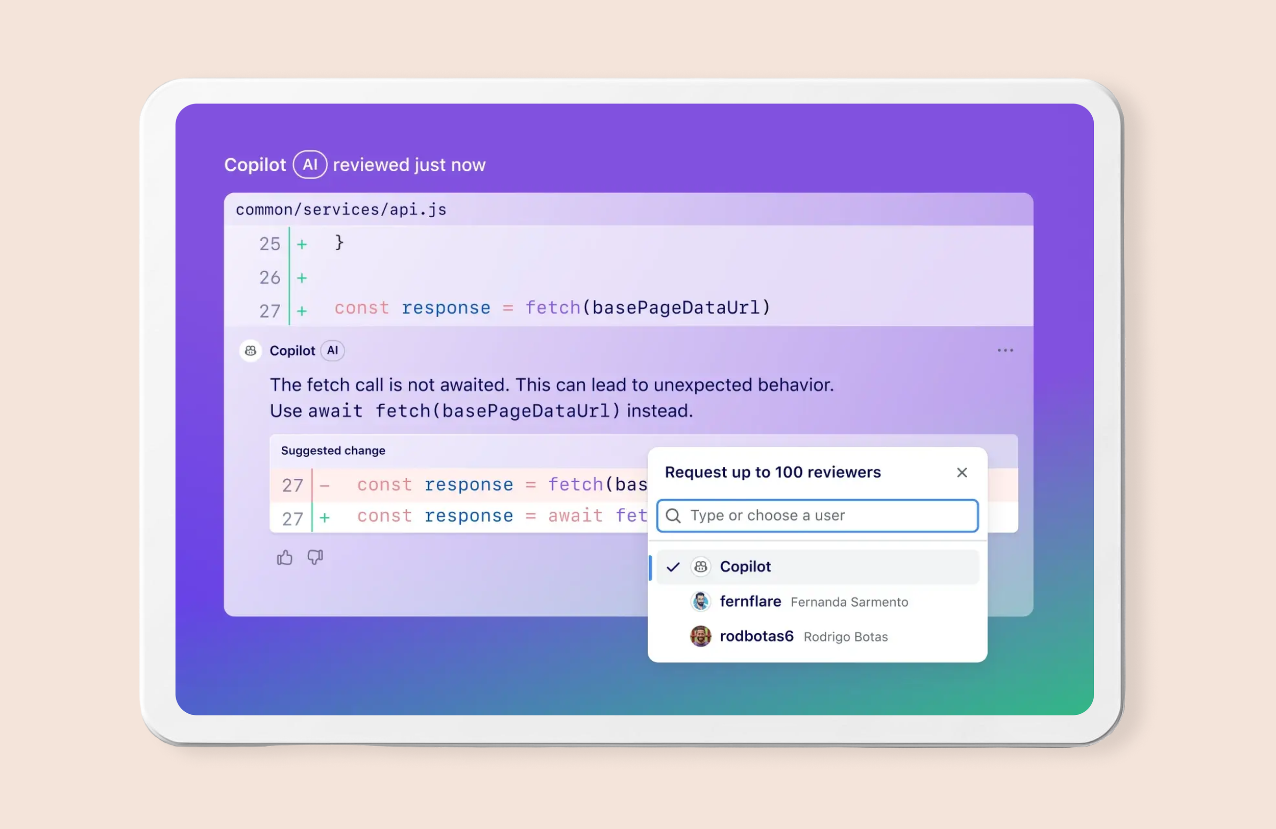 GitHub Copilot offers real-time, context-aware code suggestions, adapting to your current project context while allowing teams to customize its behavior through specific instructions and custom models.