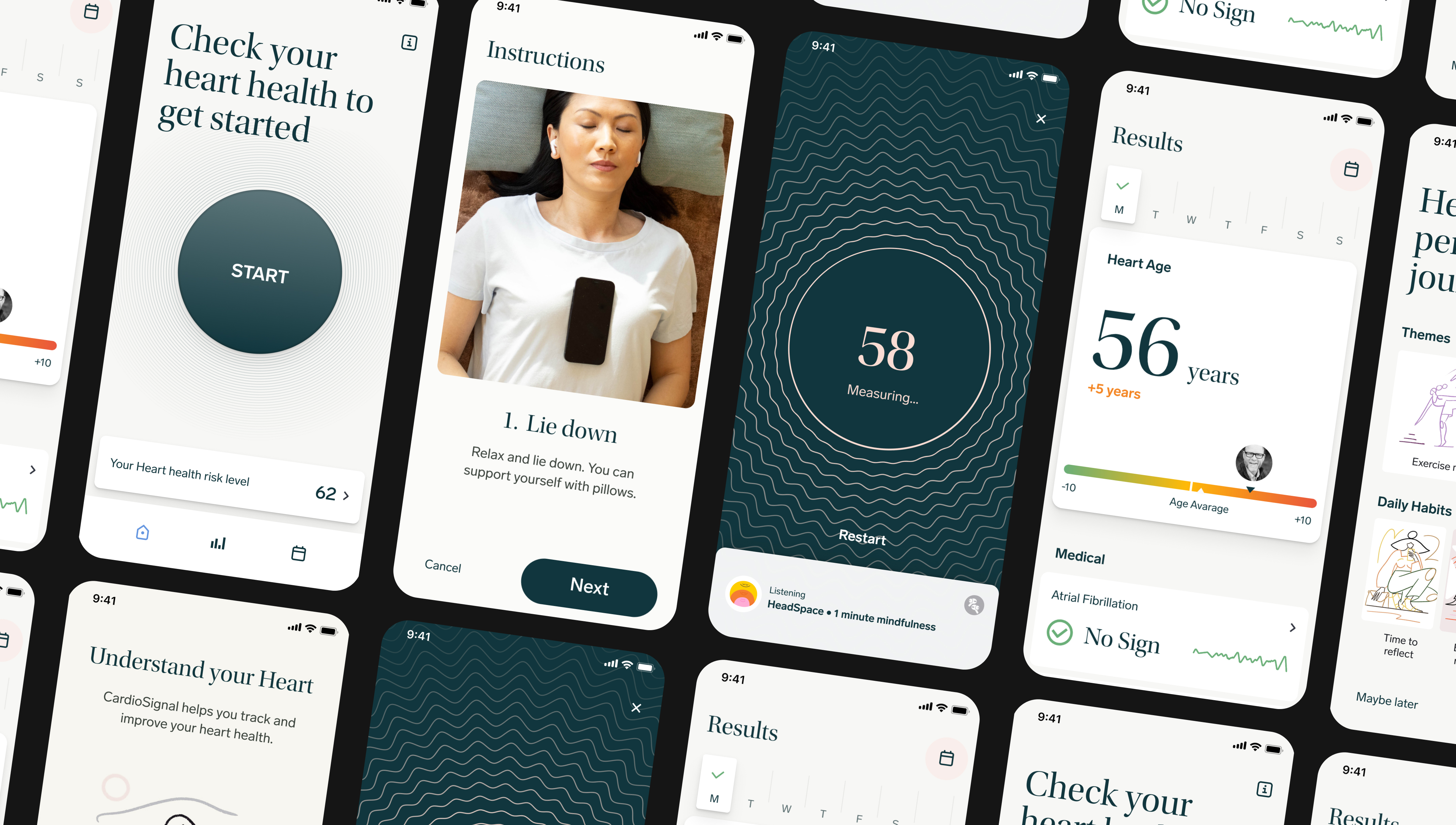 Original CardioSignal product design concepts