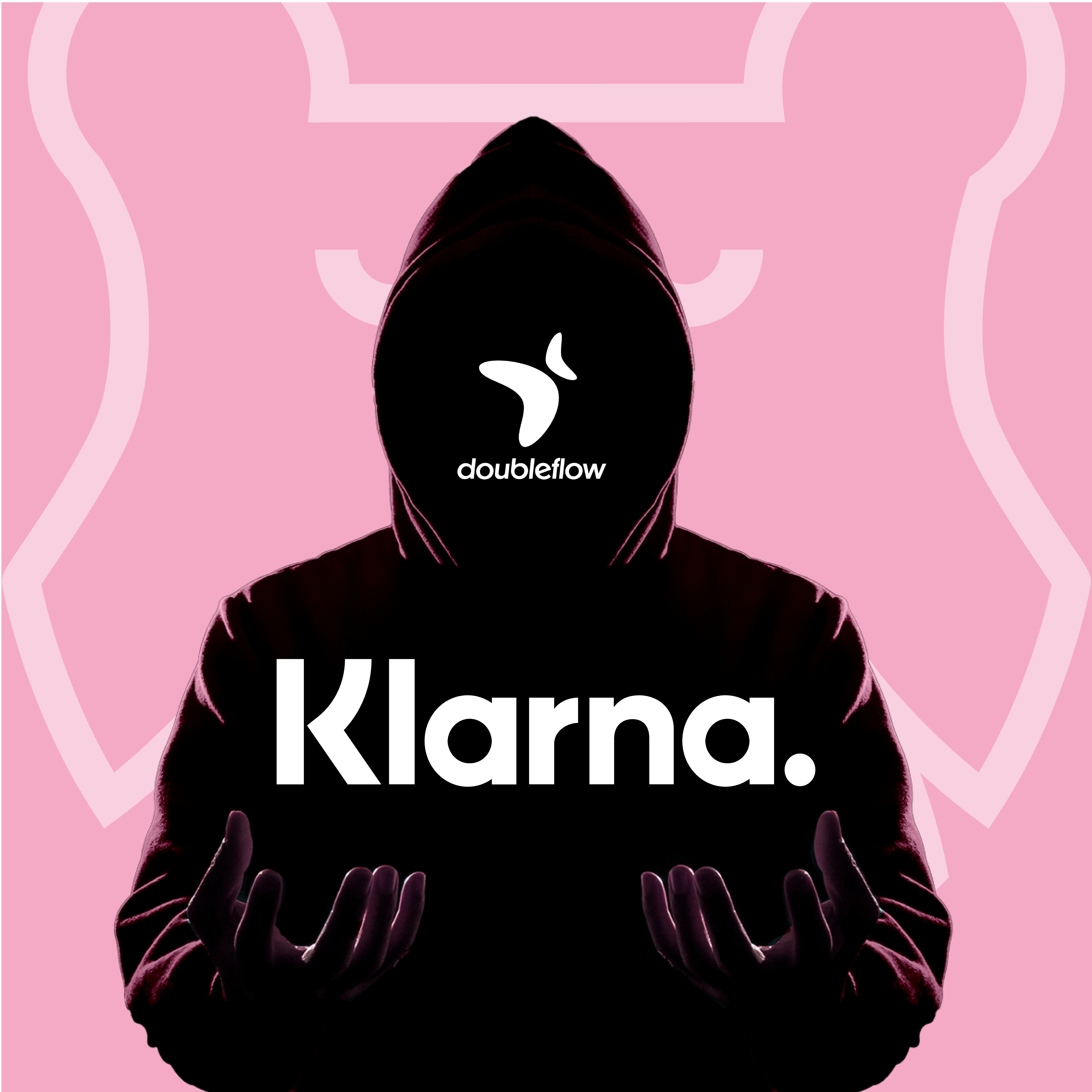 Smiling family of four sitting closely together, looking happy and relaxed at home.