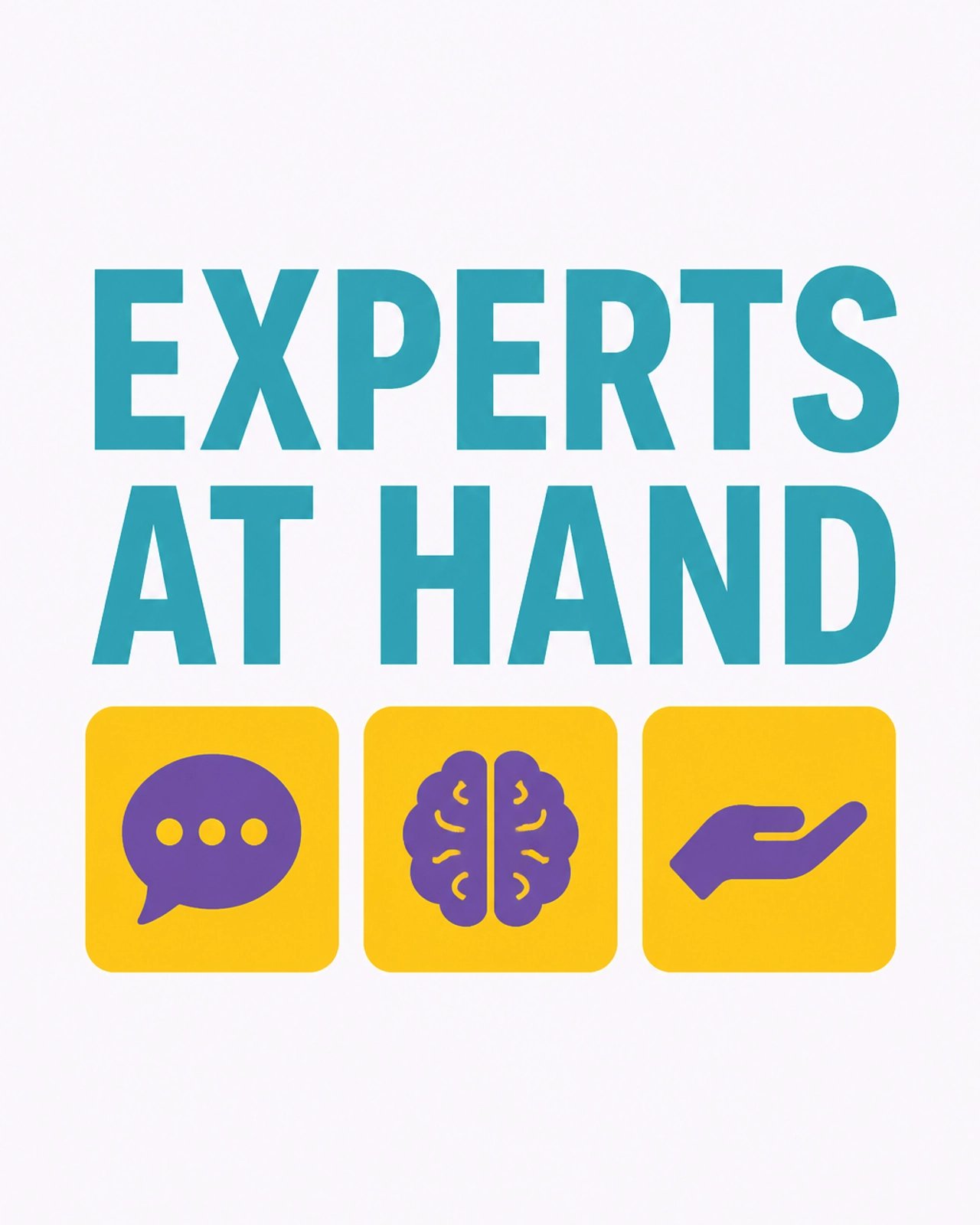 Experts at Hand - Speech, Psych, and OT icons