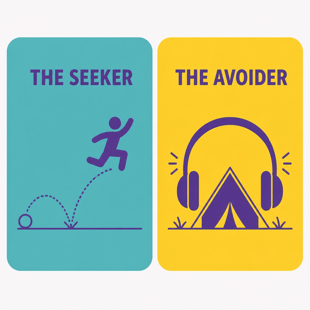Comparison of Sensory Seekers and Avoiders