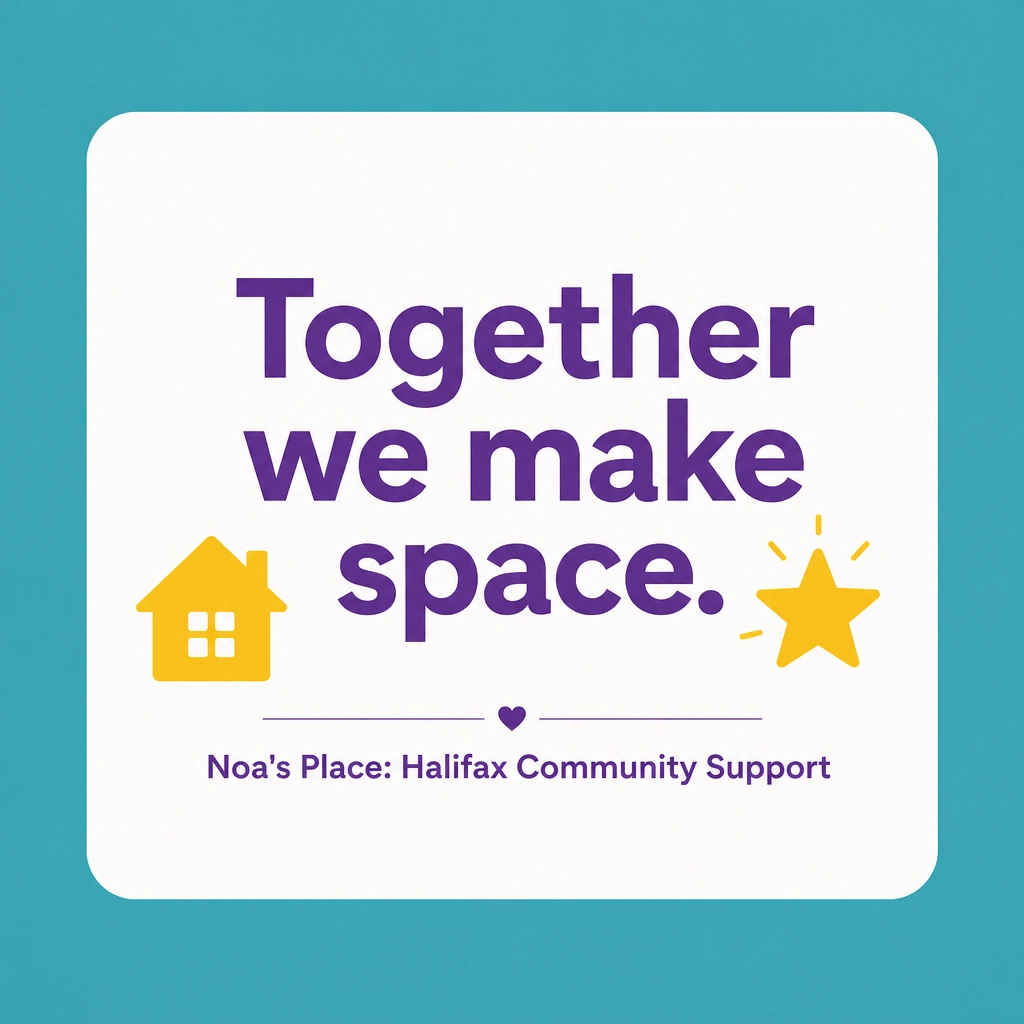Together we make space brand graphic