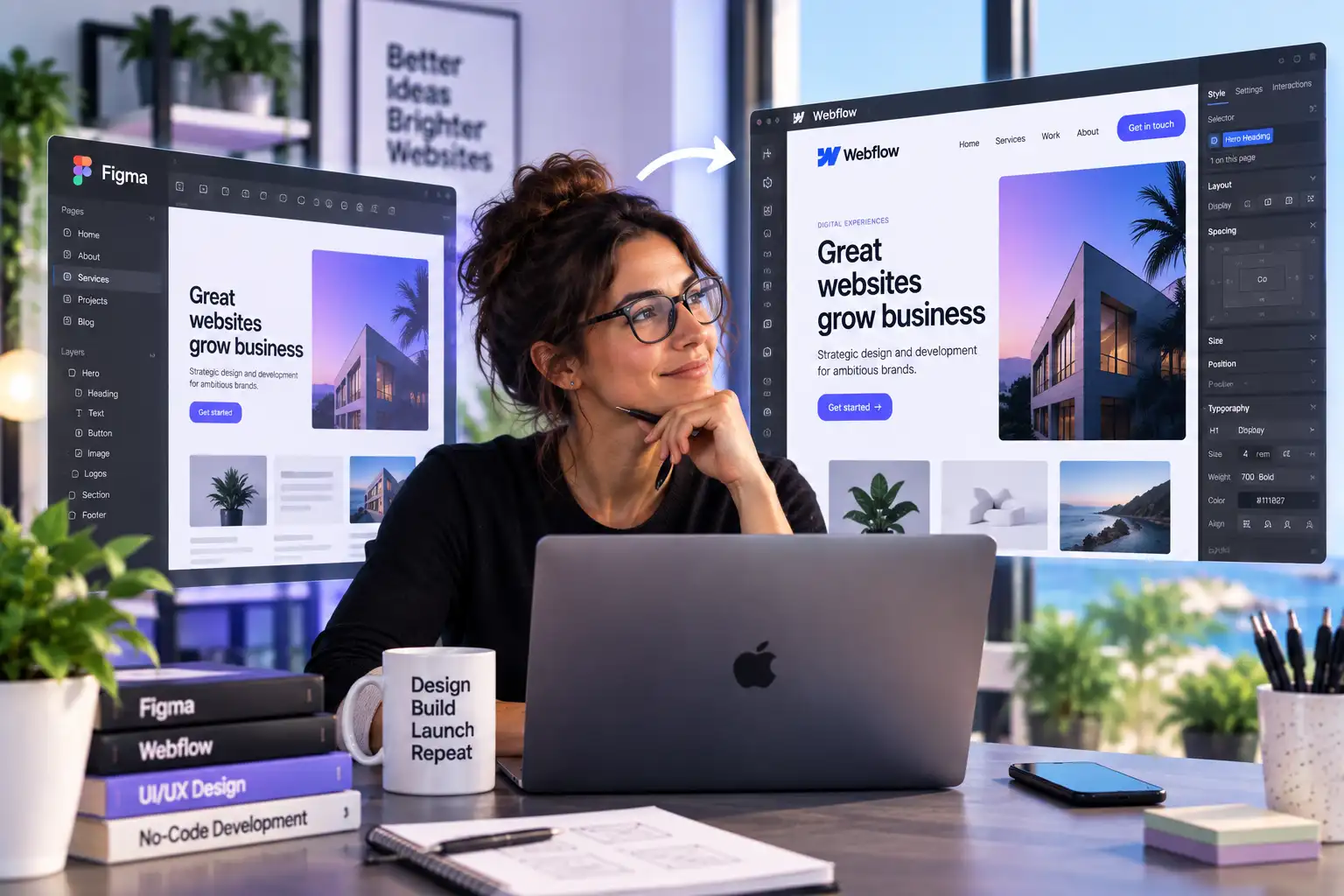 Figma to Webflow: come trasformare un design in un sito professionale