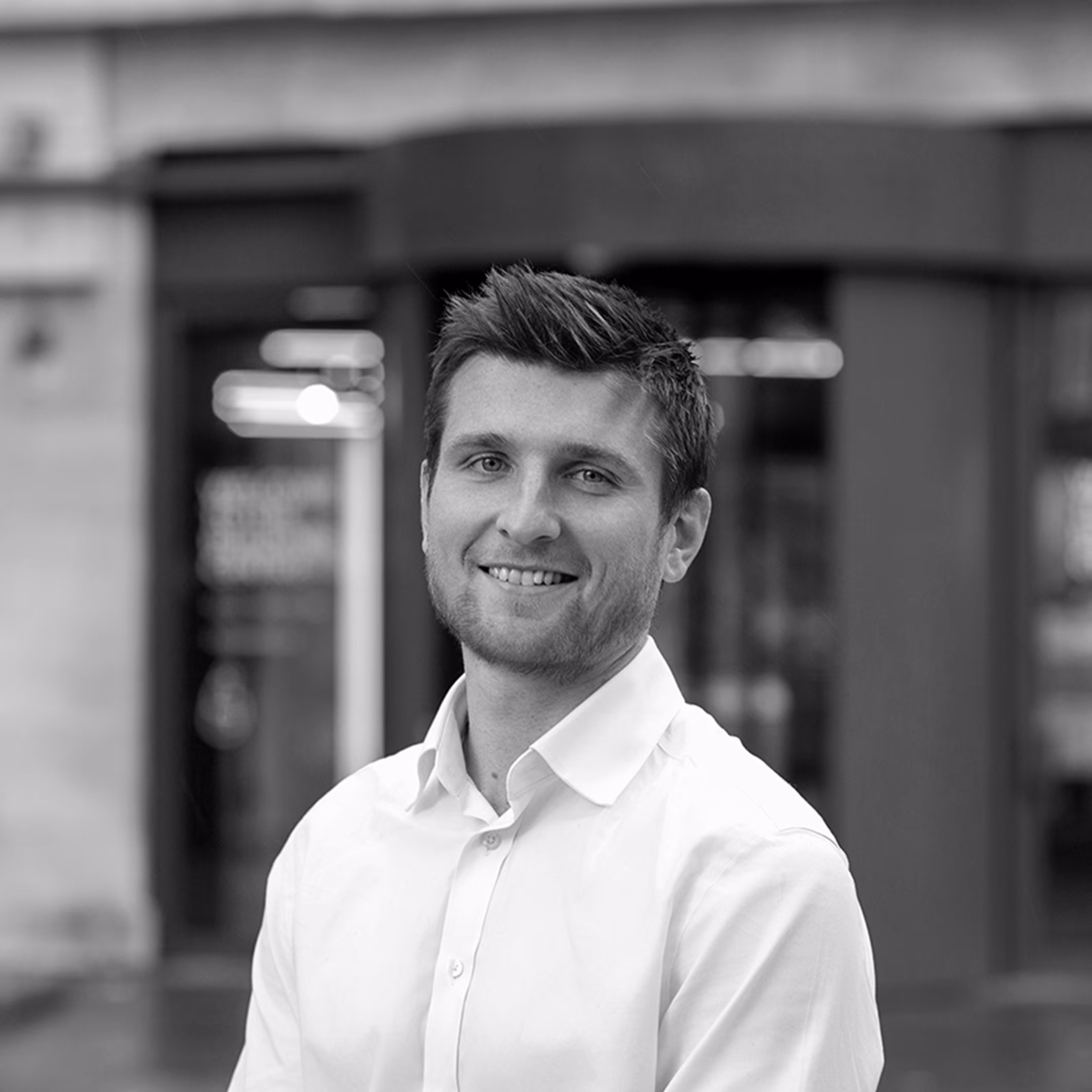 Headshot of Trystan Mayhew