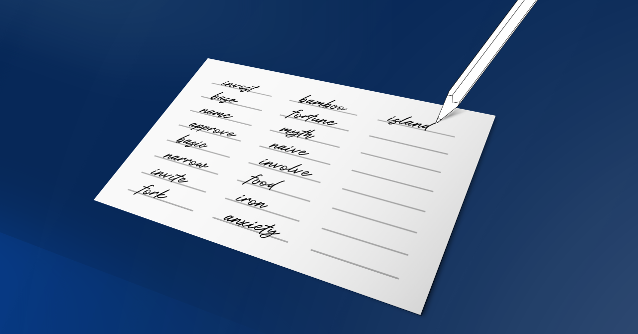 paper seed phrase backup