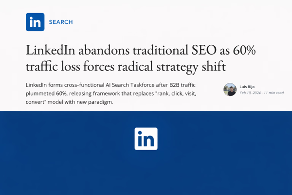 AI search impact on web traffic