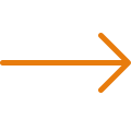 Orange Pfeil zeigt nach rechts auf weißem Hintergrund.