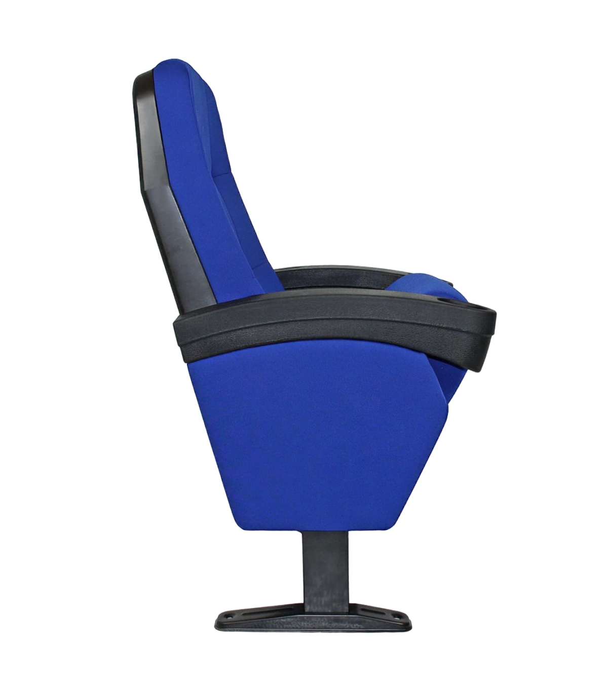 Kinostuhl Modell Beron in der Seitenansicht zur Darstellung der Ergonomie und Profilform.