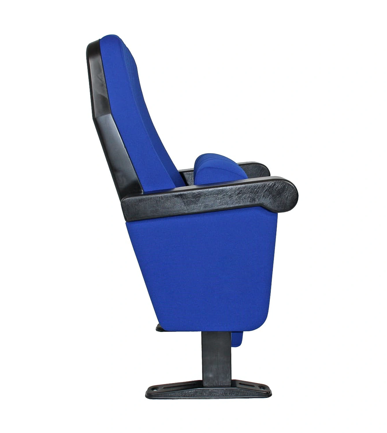 Kinostuhl Modell Bruselas in der Seitenansicht zur Darstellung der Ergonomie und Profilform.