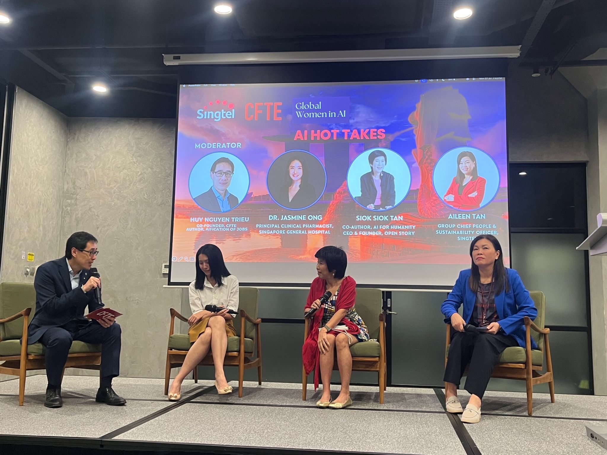 Panel discussion at Supercharged