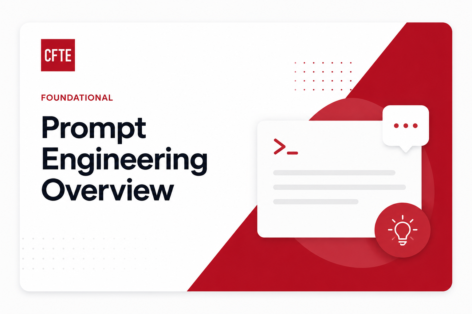 Prompt Engineering Overview