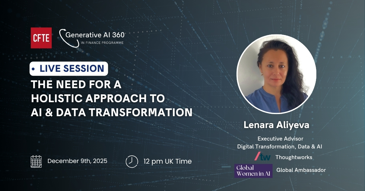The Need for a Holistic Approach to AI and Data Transformation