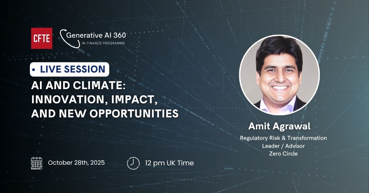 AI and Climate: Innovation, Impact, and New Opportunities
