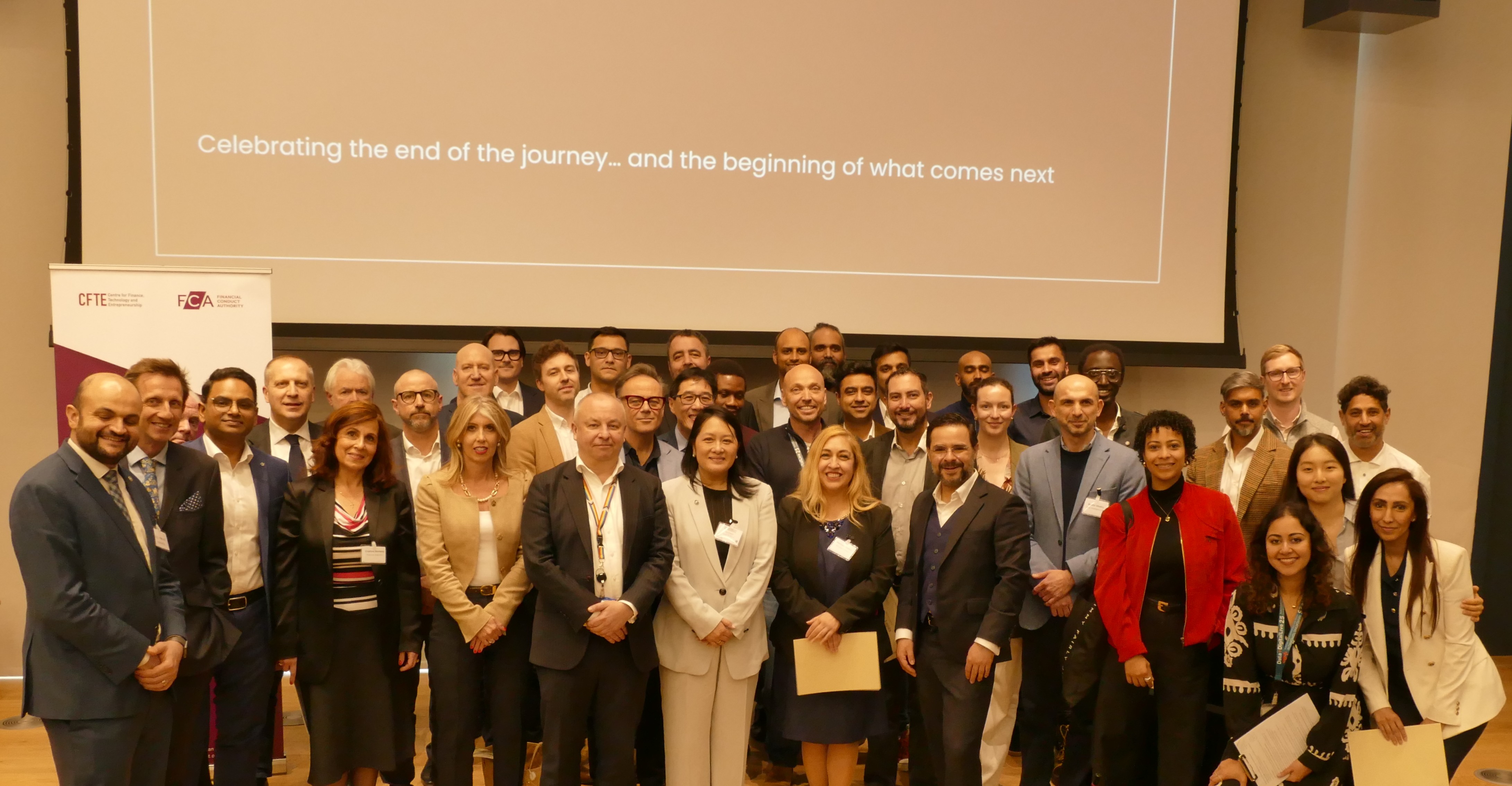 The first FCA AI Lab Supercharged Academy cohort at the London finale