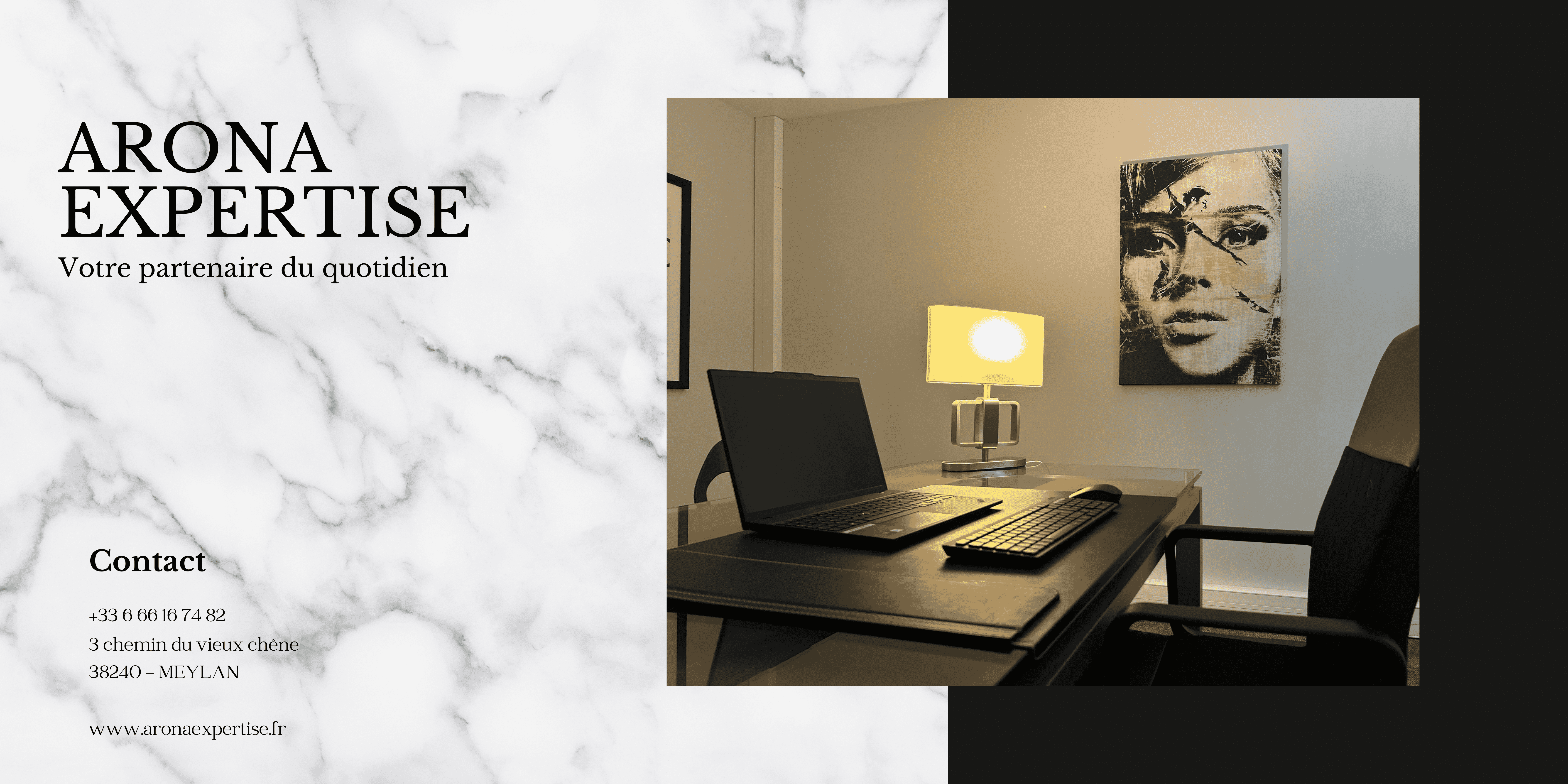 Cabinet Arona Expertise — espace de travail