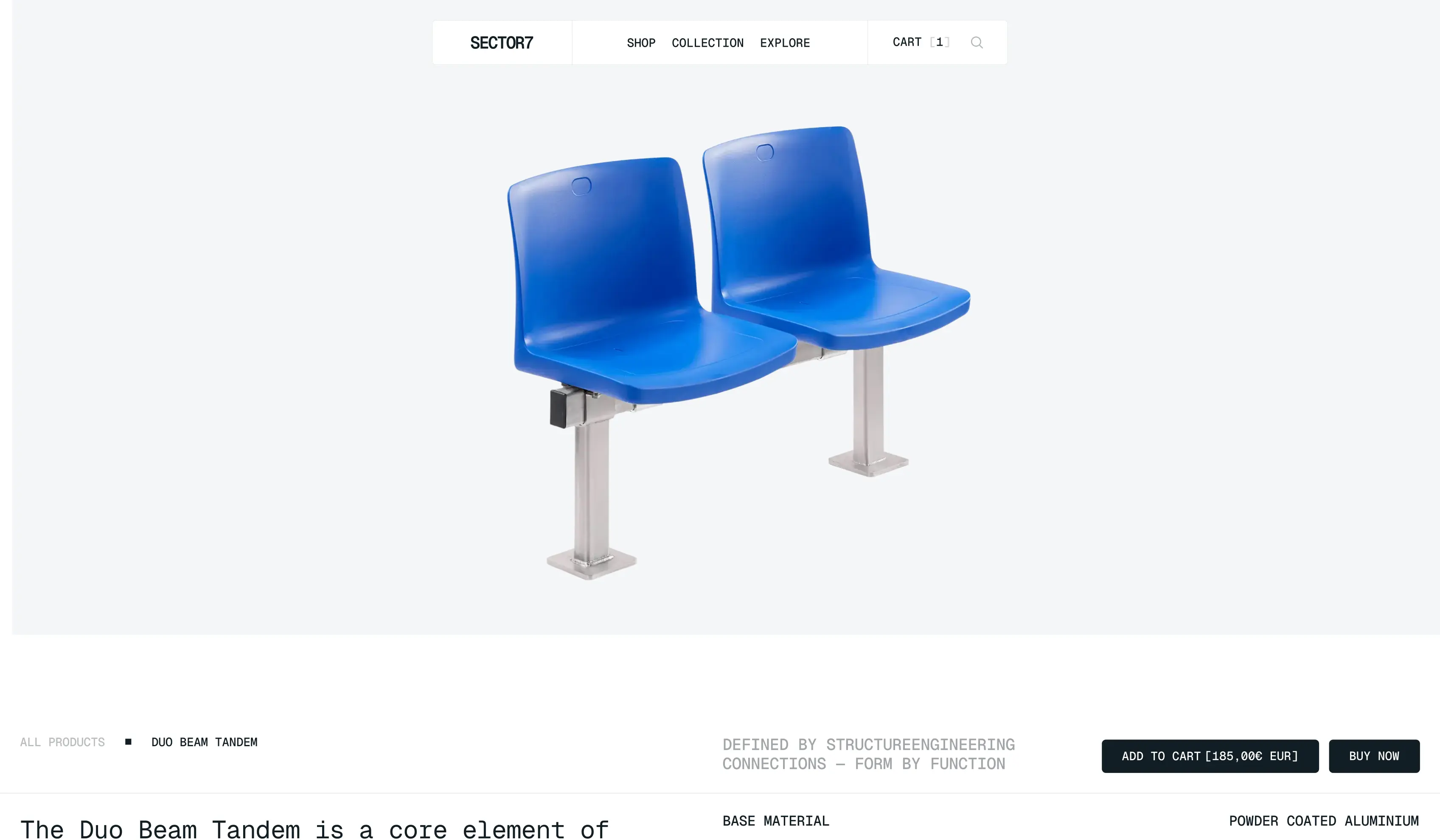 SECTOR 7 — PDP variant picker