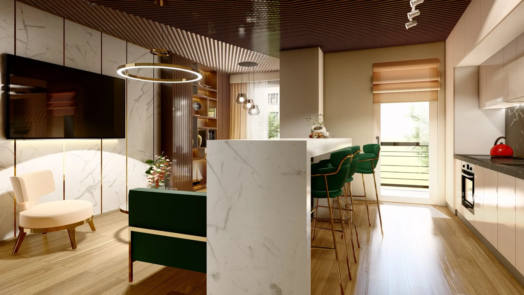 SOL RESIDENCE — render for the sales deck