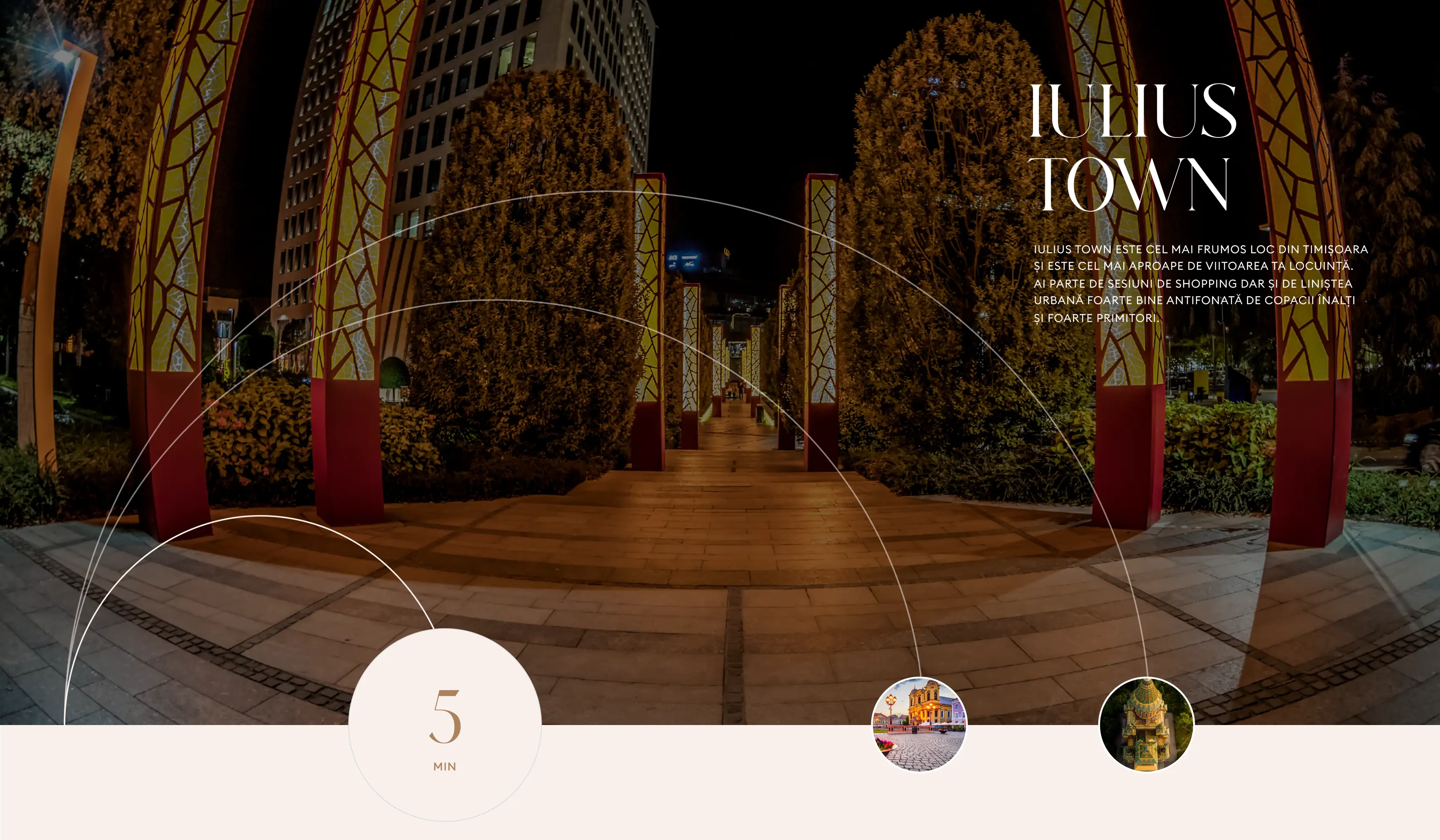 SOL RESIDENCE — five-minute proximity map around the building