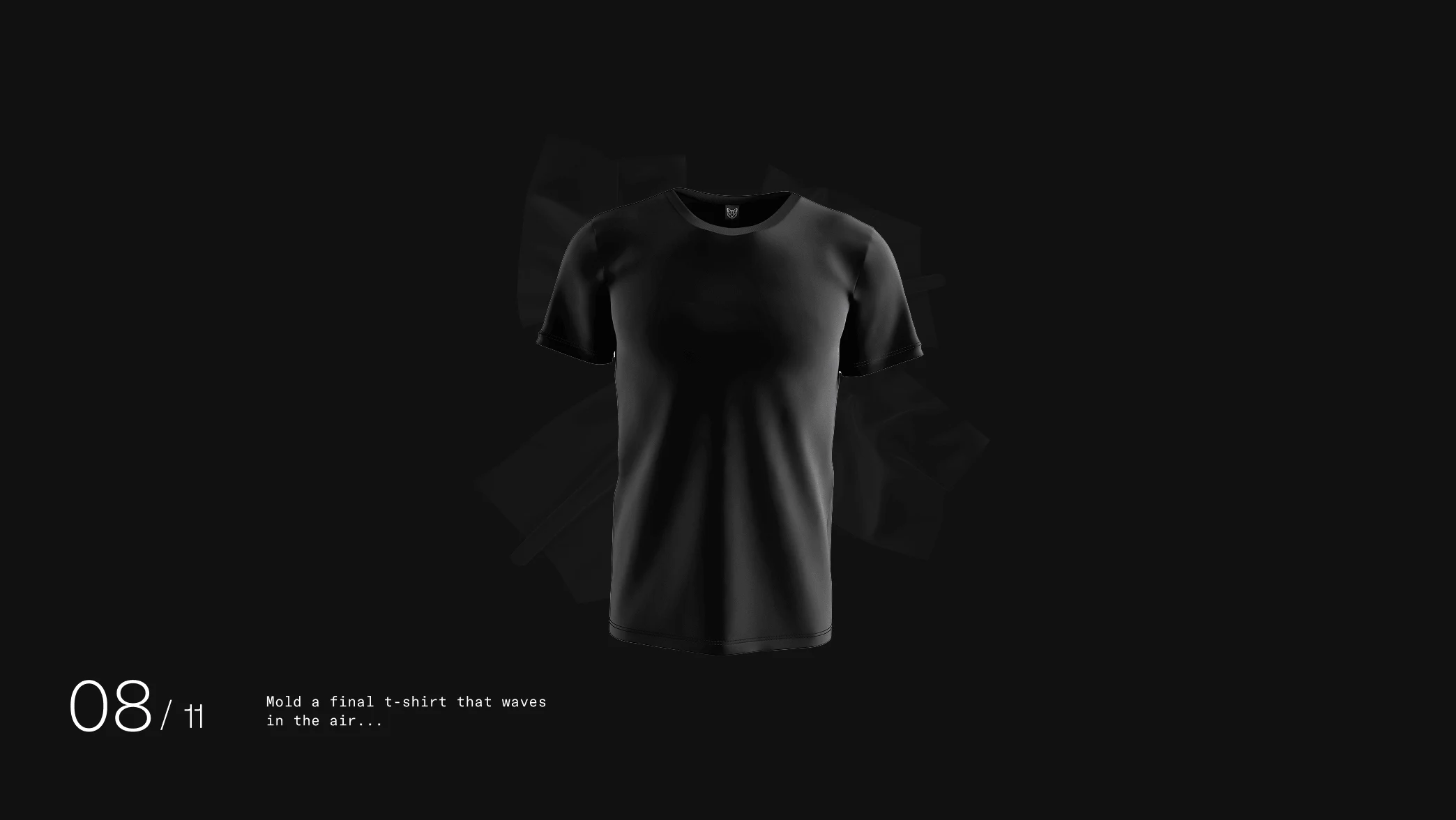 APPAREL TECH — choreographed hero sequence frame
