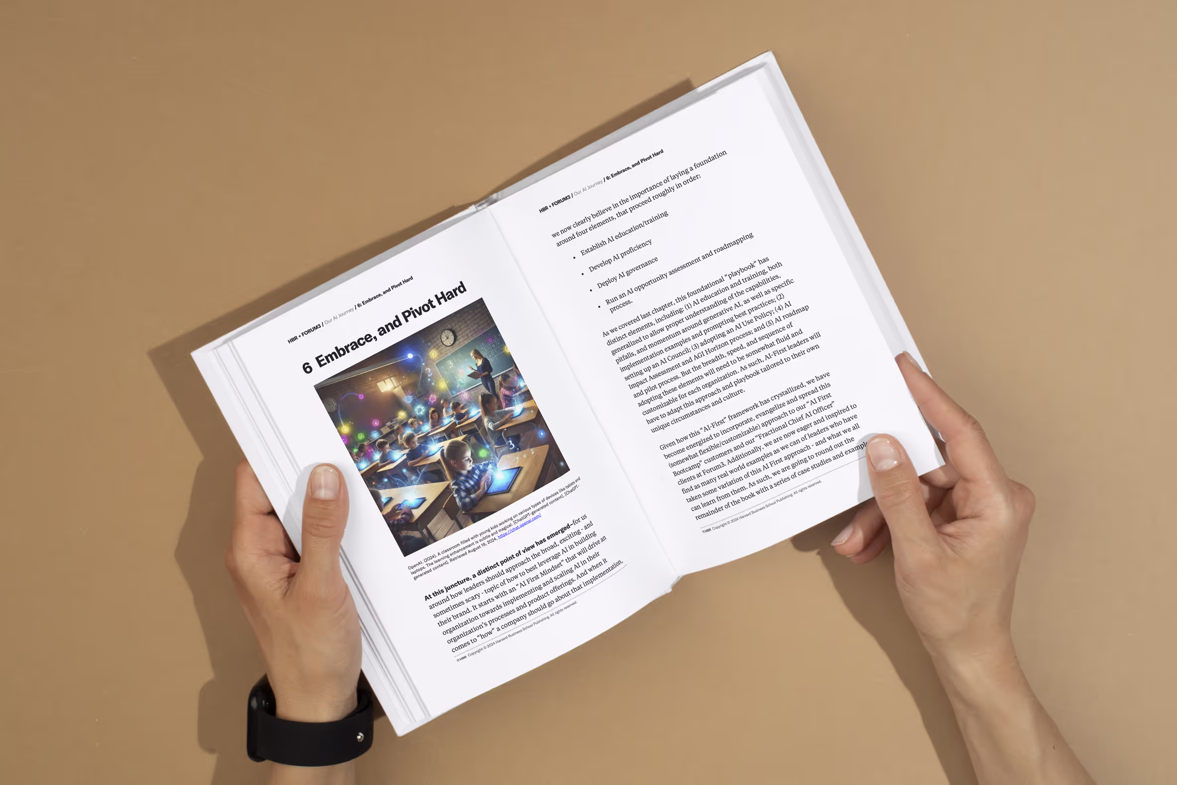 Preview of the open book