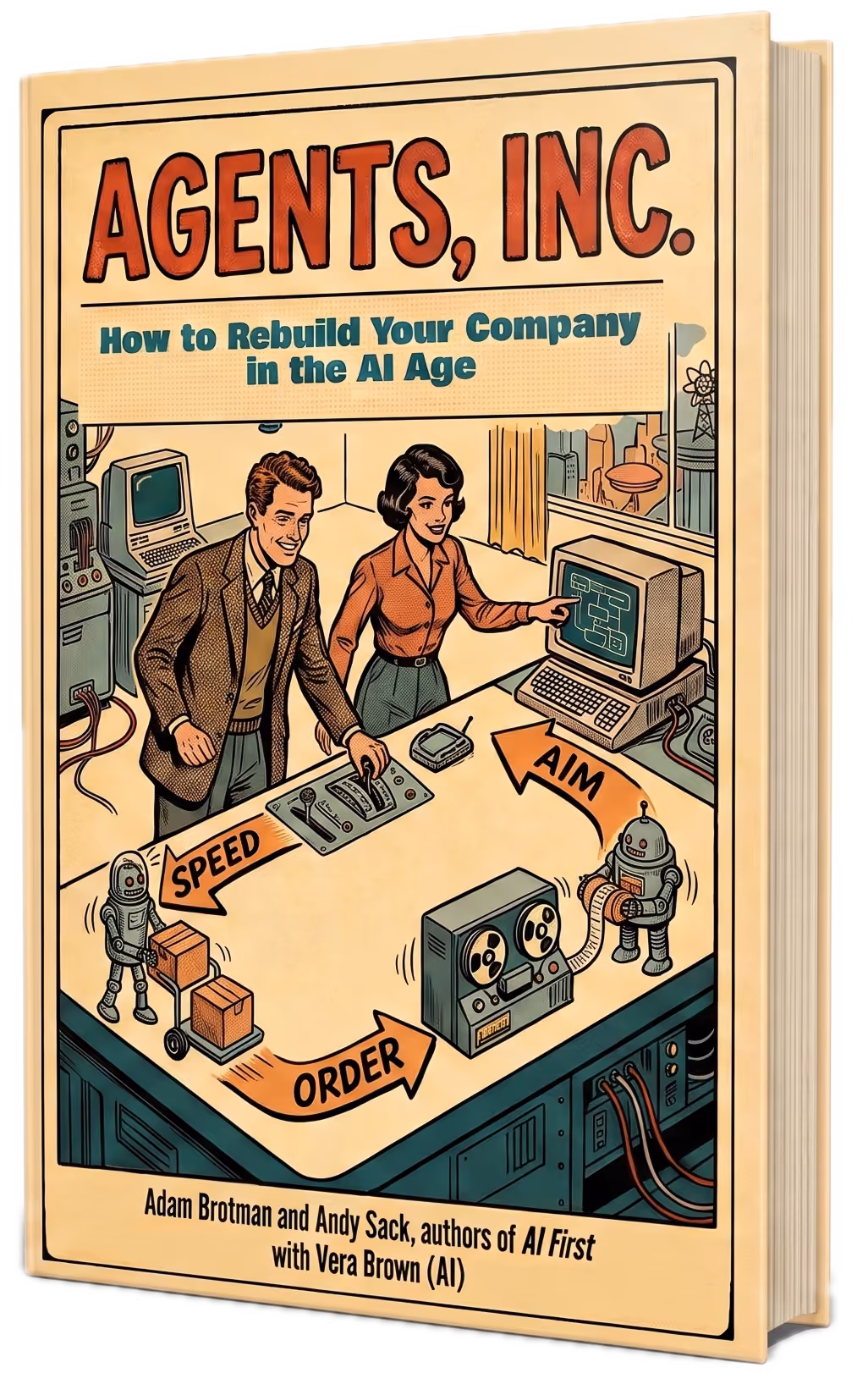 Agents Inc, Book cover