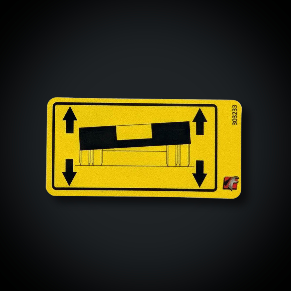 Faymonville UK Trailer 'Suspension' Sticker