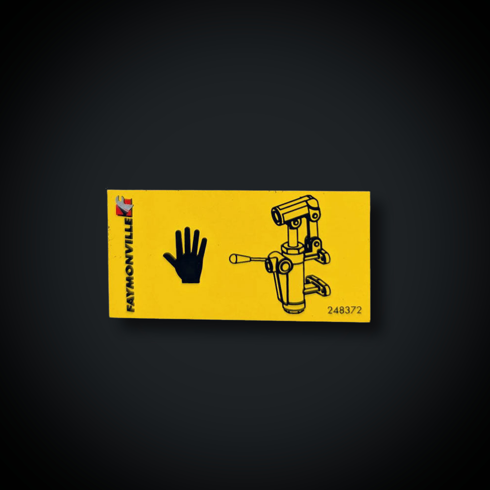 Faymonville UK Trailer Sticker - 248372