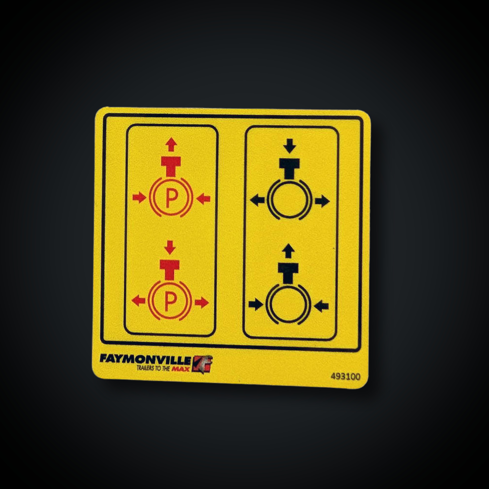 Faymonville UK Trailer Sticker - 493100