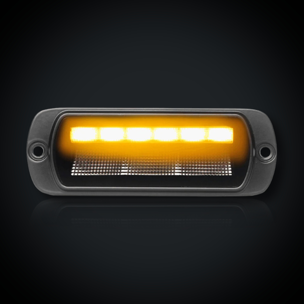 Faymonville UK M-LED 10-30V 5-Function LED Rear Combination Light – Recessed with R65 Warning Flash