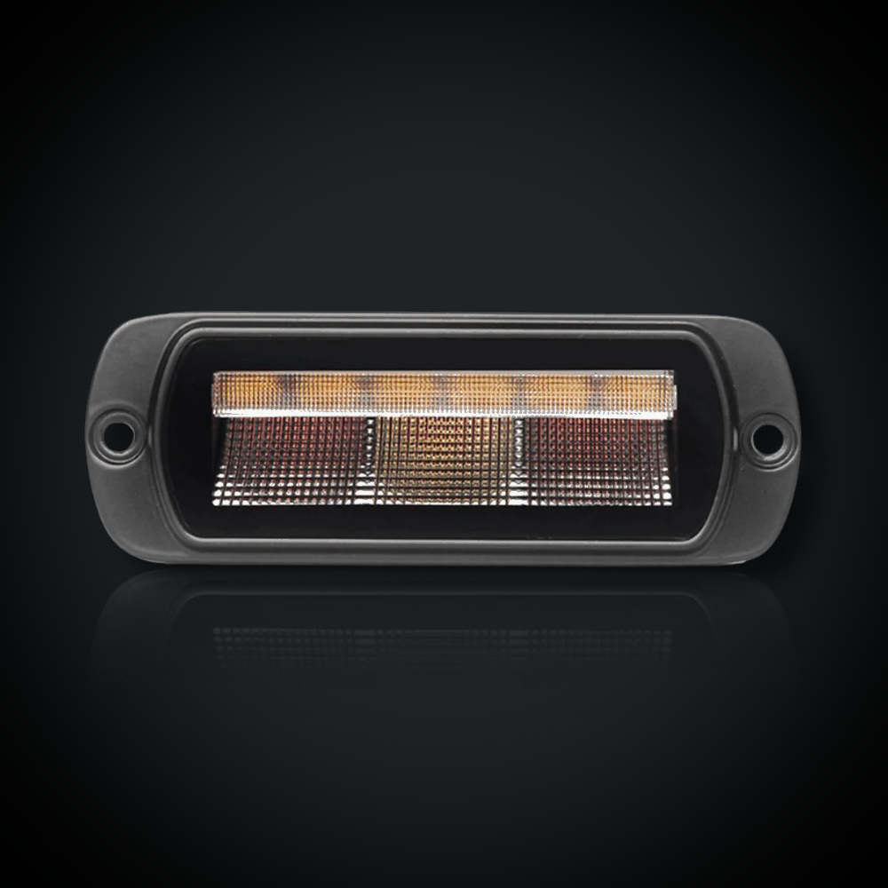 Faymonville UK M-LED 10-30V 5-Function LED Rear Combination Light – Recessed with R65 Warning Flash