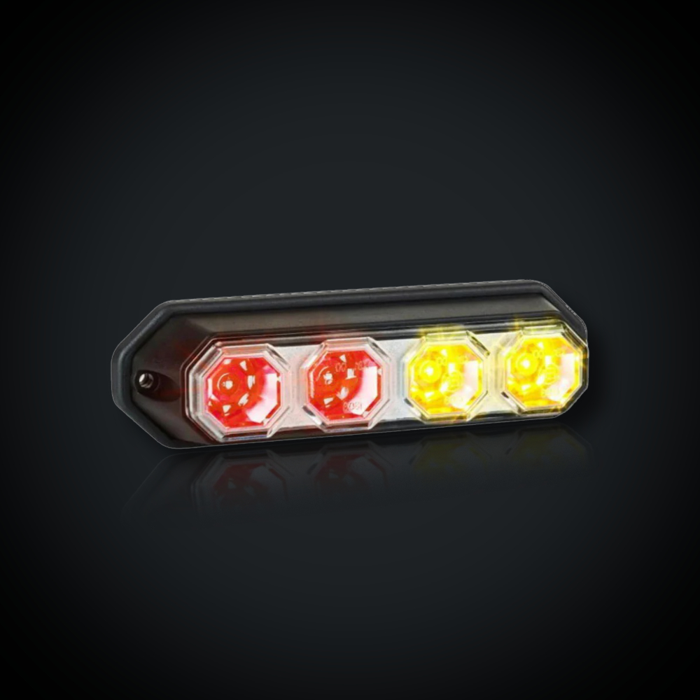 Faymonville UK 12-24V Compact 3-Function LED Rear Light – Stop, Tail & Directional Indicator