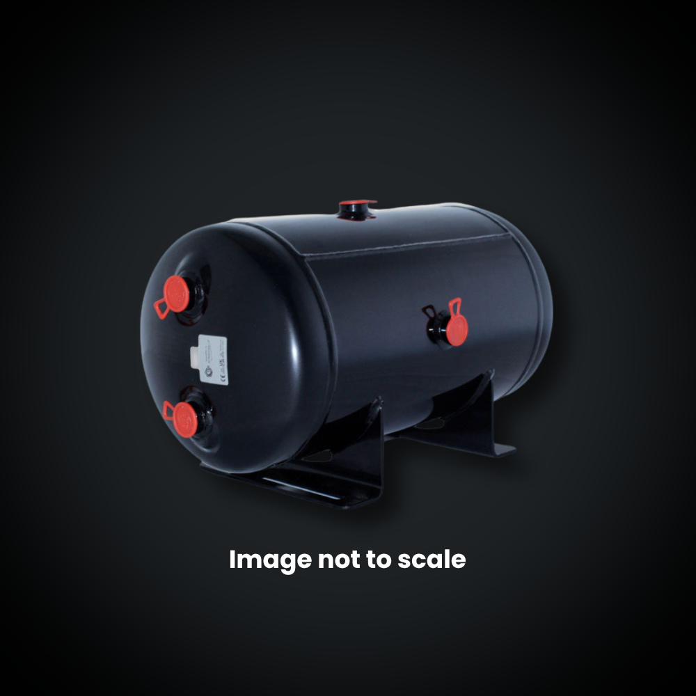 Faymonville UK 60L Aluminium Air Tank (D:396mm x L:580mm) with Brackets