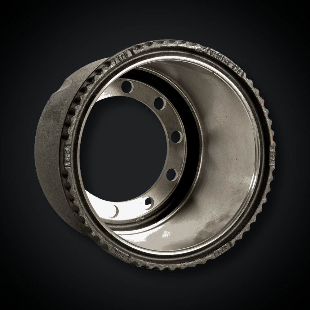Faymonville UK Ecomaxx Fixed Axle Brake Drum (300x200mm) - 03.109.46.07.0