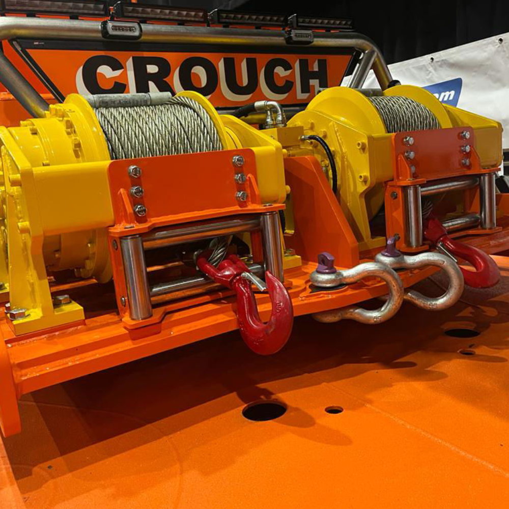 Faymonville UK Military Rated Hydraulic Recovery Winch (45,000lb) - HW200