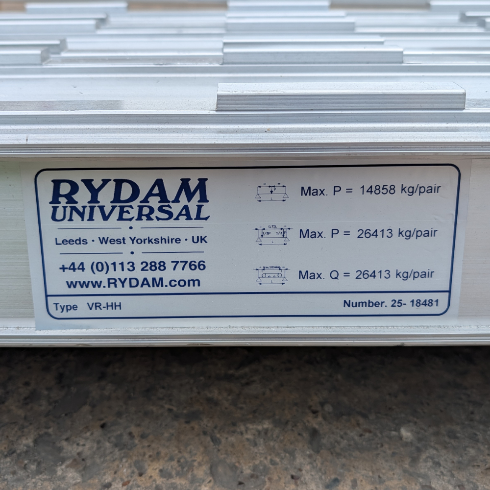Faymonville UK VR-HH Aluminium Trailer Infill Section (1120mm x 449mm, Double Top Hook)