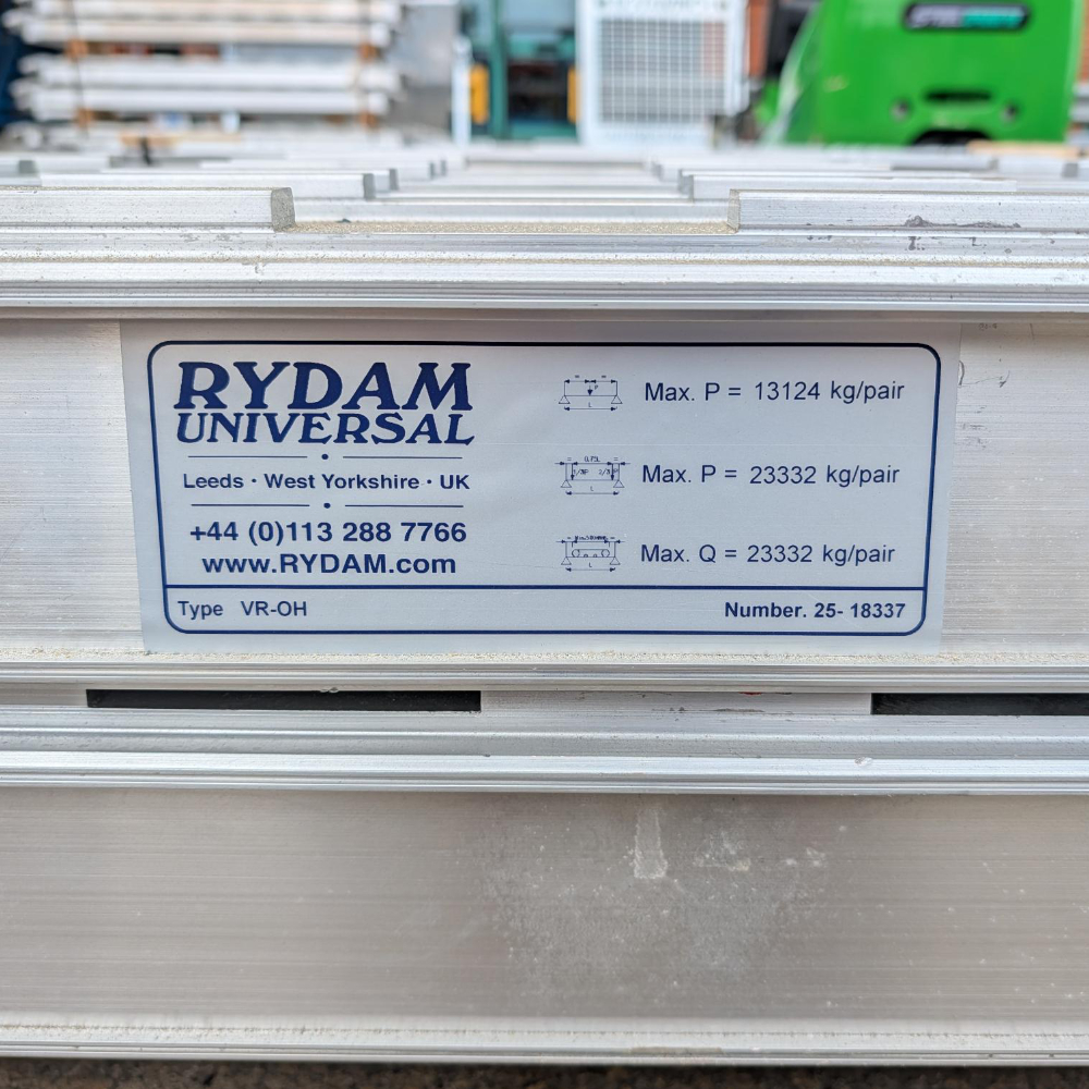 Faymonville UK VR-OH Aluminium Trailer Infill Section (2400mm x 450mm, Bottom/Top Hook)
