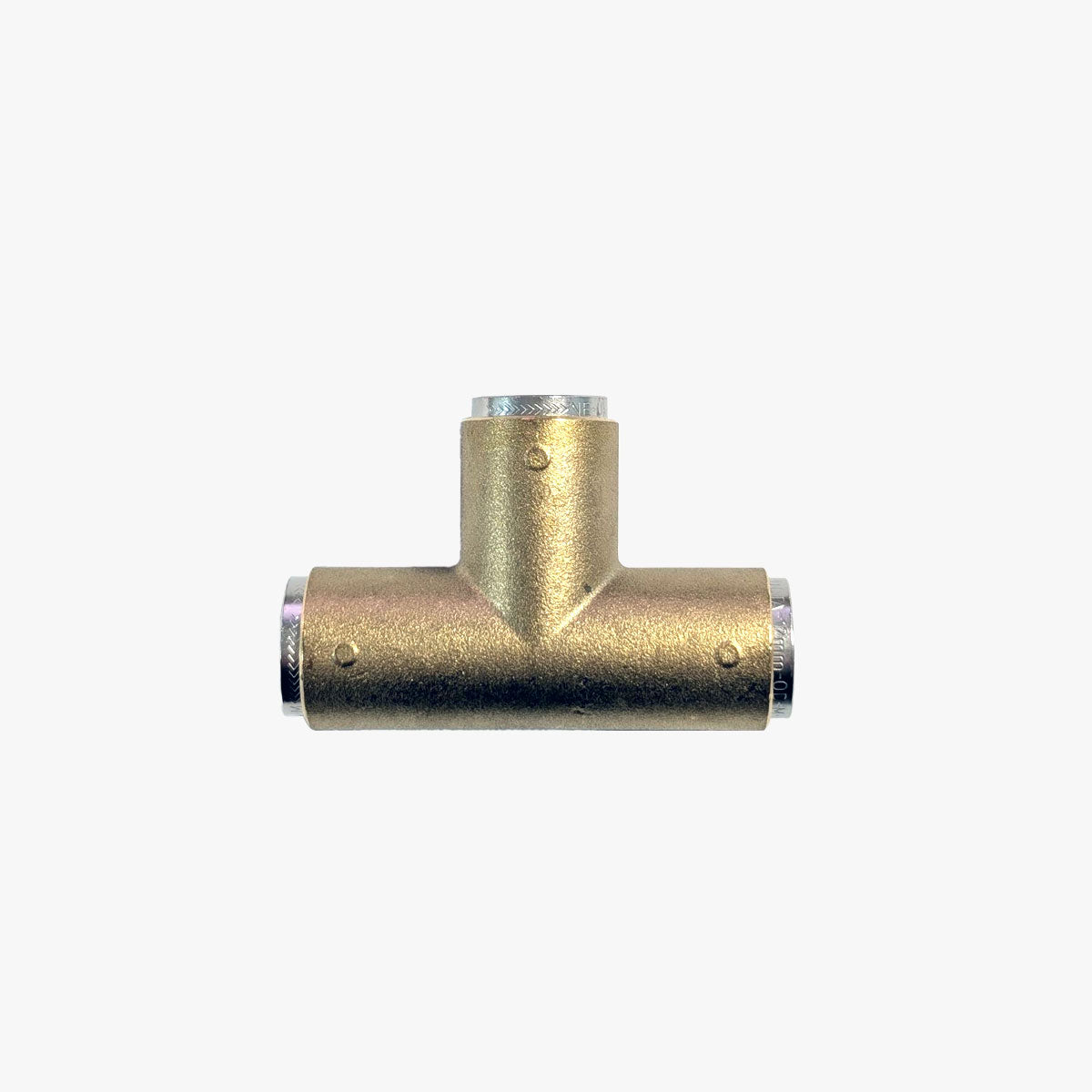 Faymonville UK 12mm Metal Push-In Air Fitting T-Piece