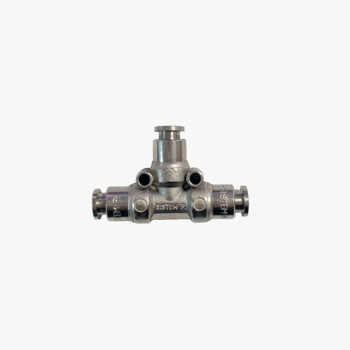 Faymonville UK 6mm Metal Push-In Air Fitting T-Piece