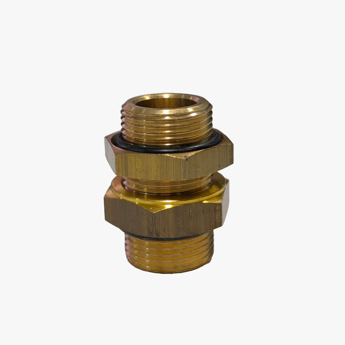 Faymonville UK M22 Air Fitting Brass Bulkhead Connector