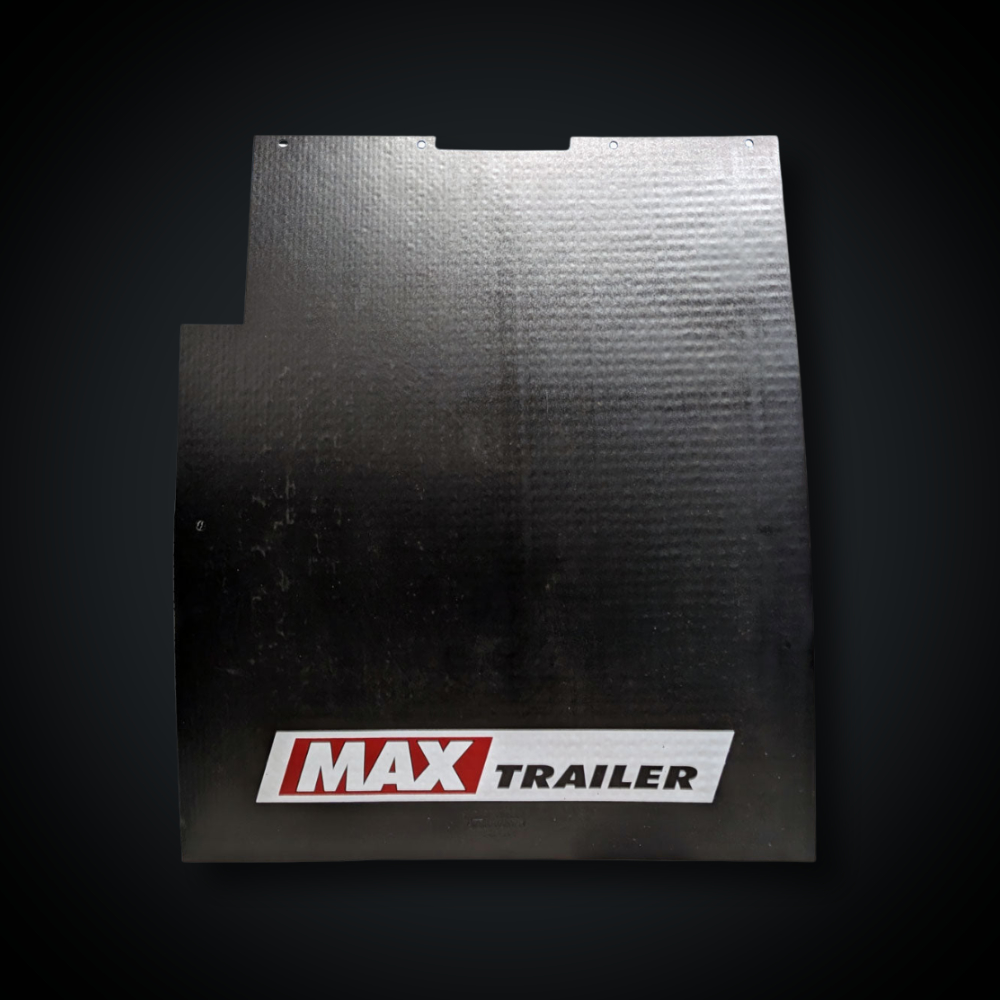 Faymonville UK Single-Wheel Anti-Spray Mudflap (Max Trailer Branded) - 600 x 710mm