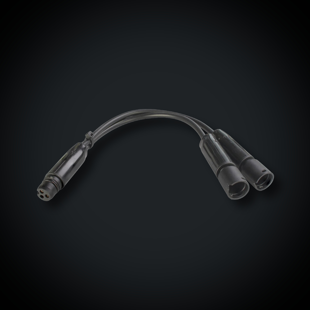Faymonville UK Y-Cable (2-Pin Plug to ASS3) with 0.2m Lead
