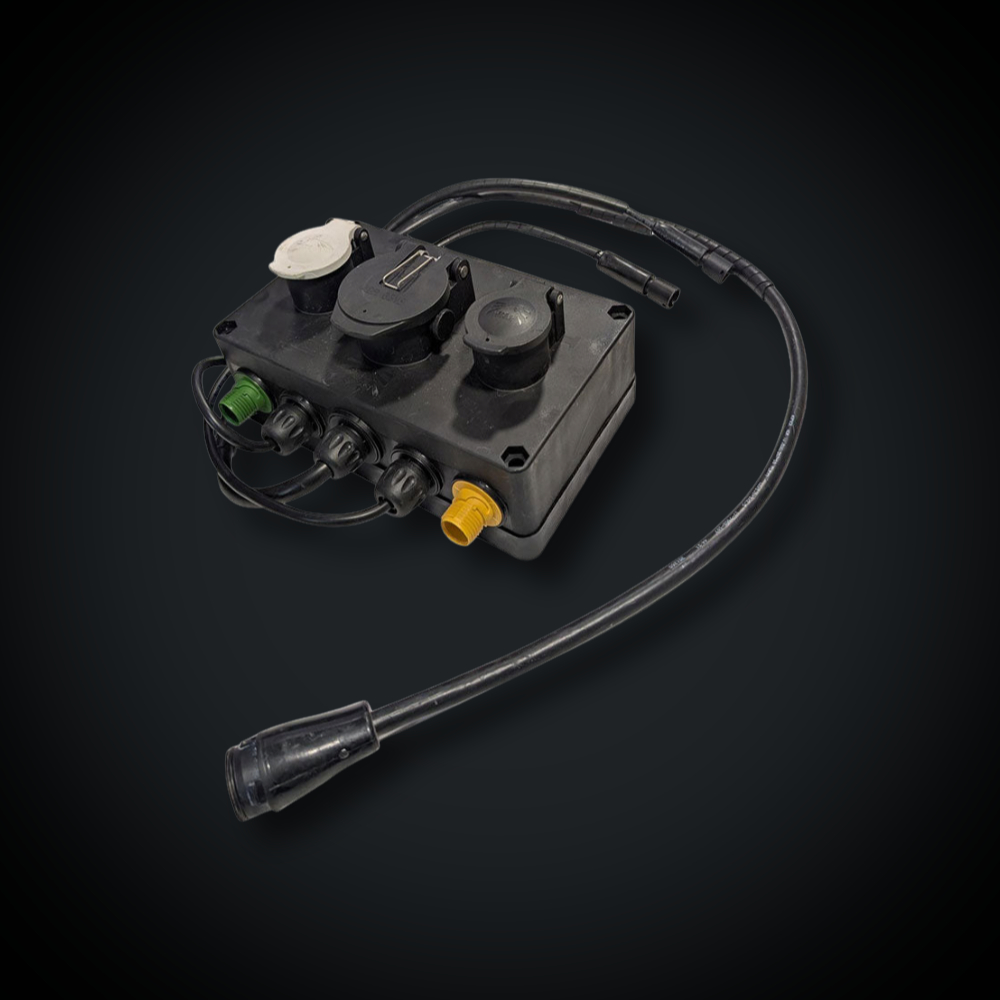 Faymonville UK Front Trailer Lighting Junction Box - 76-7077-007